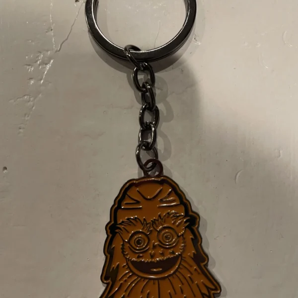 Gritty Metal Keychain