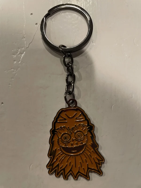Gritty Metal Keychain
