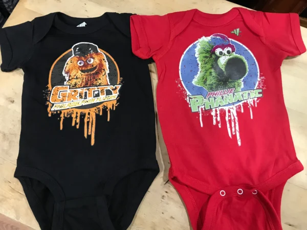 Baby Gritty/Phanatic Onesie 2Pack