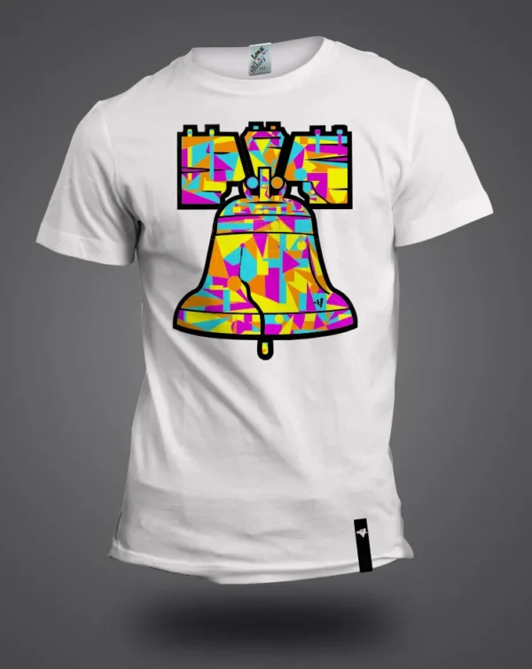 Kids/Toddler Deco Liberty Bell Shirt (White)