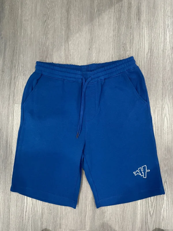 Star H Fleece Shorts (Royal Blue)