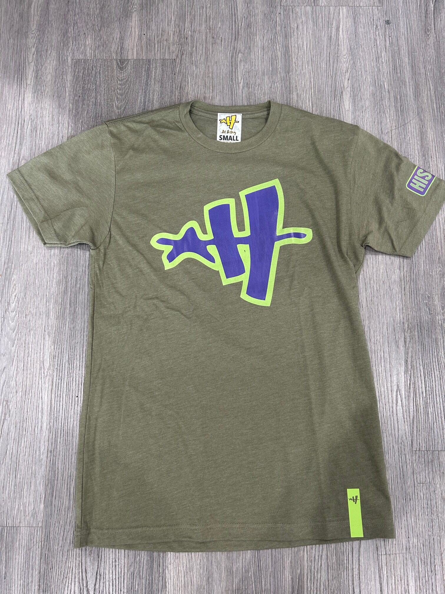 Star H Signature Shirt (Olive) | Art History 101 Clothing