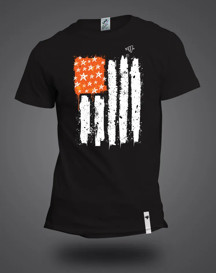 Gritty Shirt (Orange)  Art History 101 Clothing