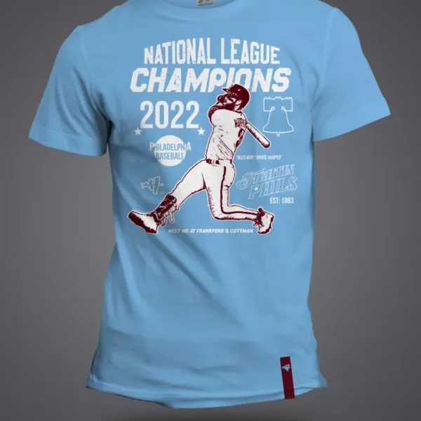 Vintage Fightin Phillies 2 Time Champion (maroon)