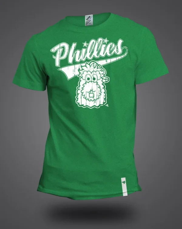Phillies Phanatic Head Shirt (Green)