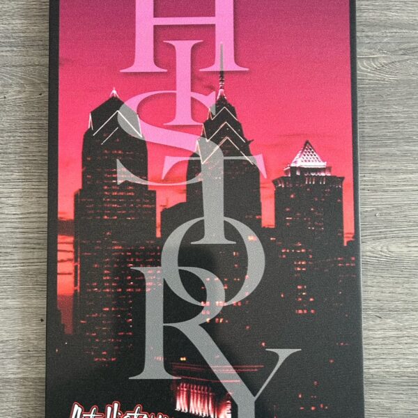 HISTORY Skyline Canvas (18" by 11")
