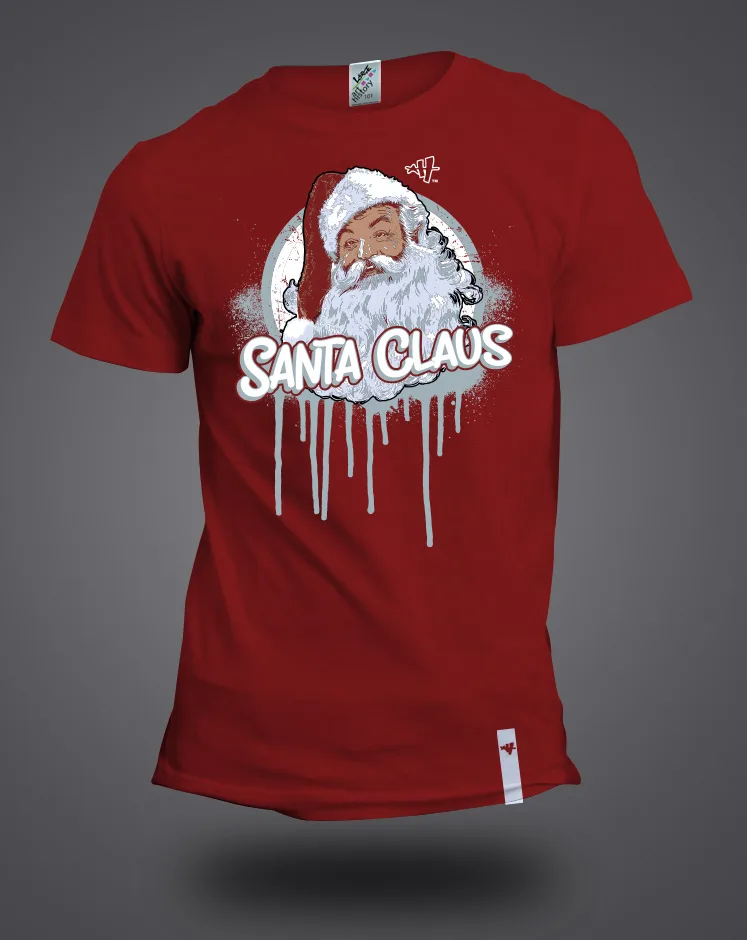 Red store santa shirt