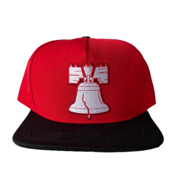 Liberty Bell Snapback (Red/Black)