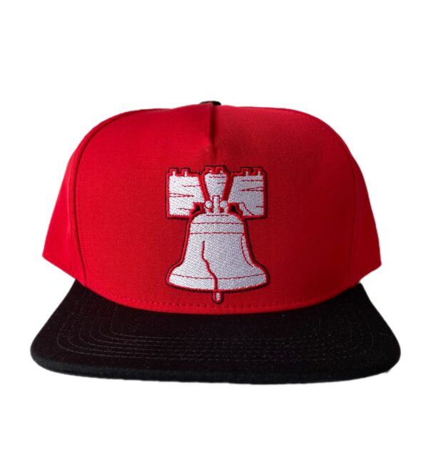 Liberty Bell Snapback (Red/Black)
