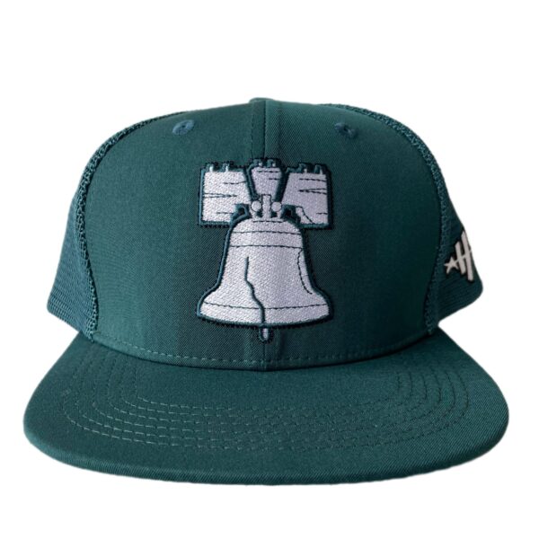 Liberty Bell Trucker Snapback (Eagles Green)