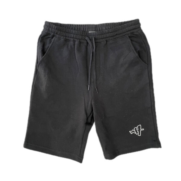 Star H Fleece Shorts (Black)