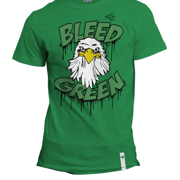 Bleed green eagles t-shirt best sale