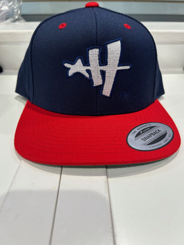 Star H Snapback (Navy/Red)