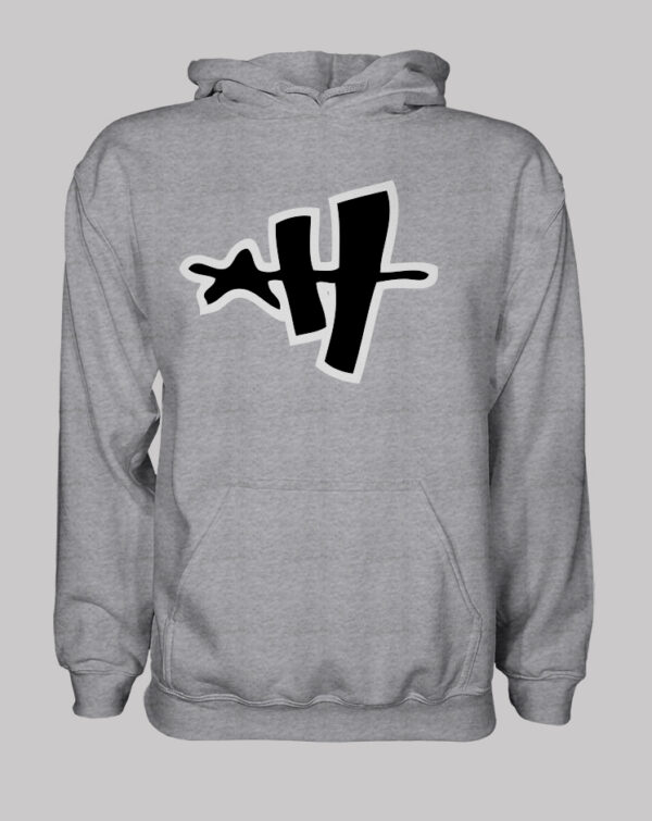 Star H Heavyweight Hoodie (Heather Grey)