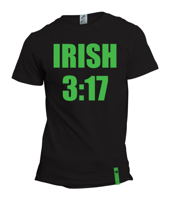 Irish 3:17 Shirt (Black)
