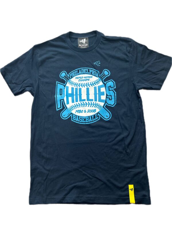 Vintage Baseball Champs Navy Blue Shirt