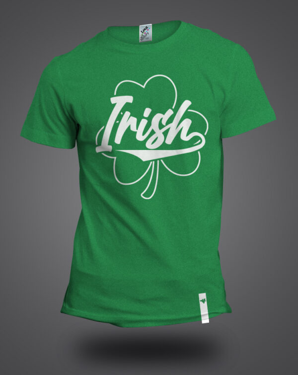 Irish Shamrock (Green and White)