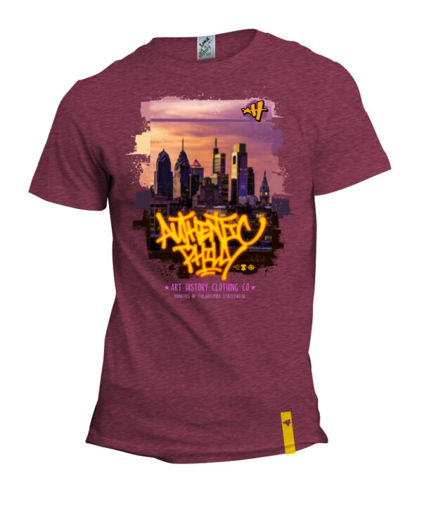 Authentic Philly (Heather Maroon) Shirt