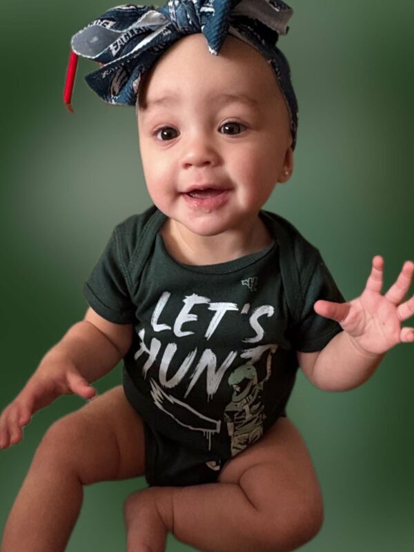 Baby Onesie Lets Hunt Birds