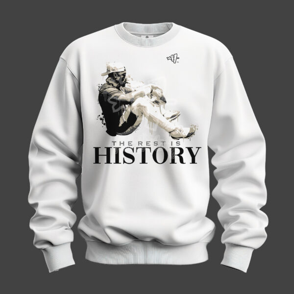 The Rest is History (White Crewneck)